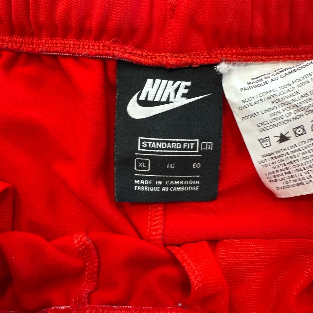 Nike Kids Red, White and Black Track Pants - Picture 3 of 3